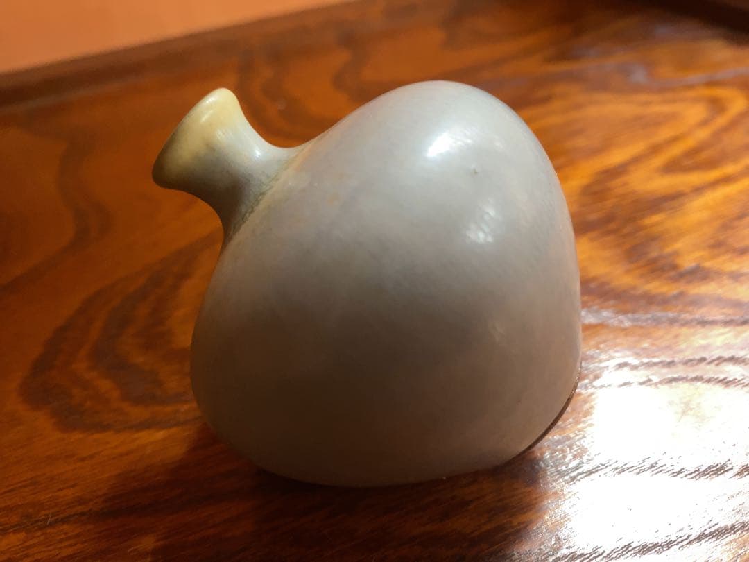 極上優美Berndt Friberg釉薬美し《一輪花挿》（検ベルントフリーベリ