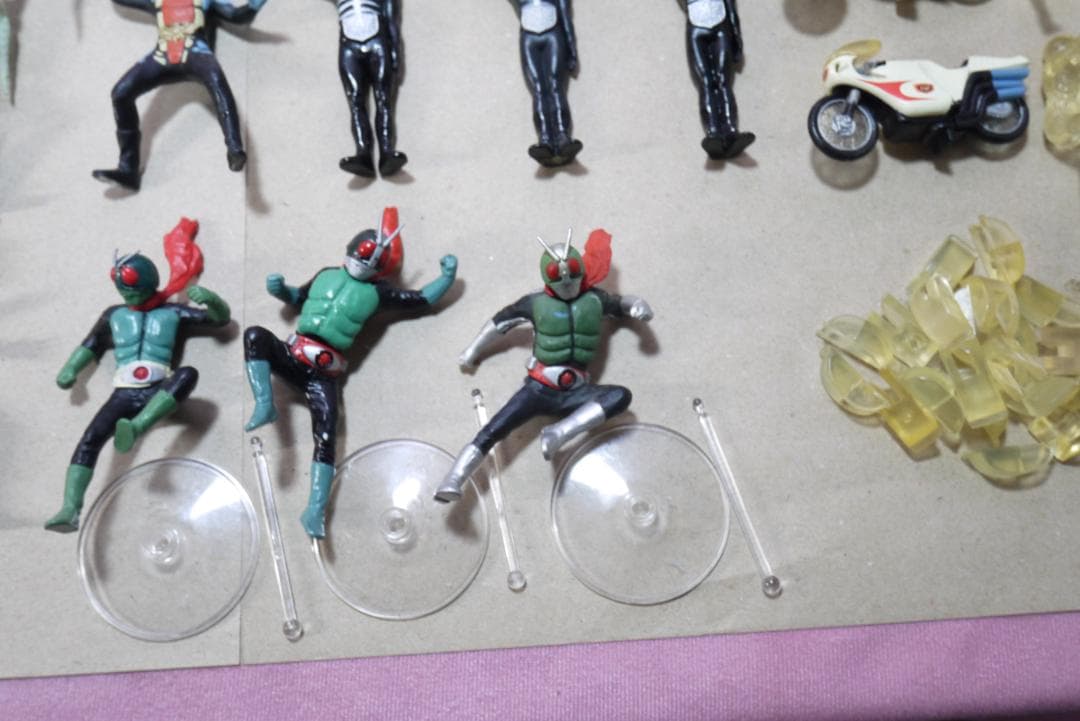 HG 仮面ライダー 旧1号 旧2号もの 怪人 戦闘員 サイクロン 72体 - メルカリ