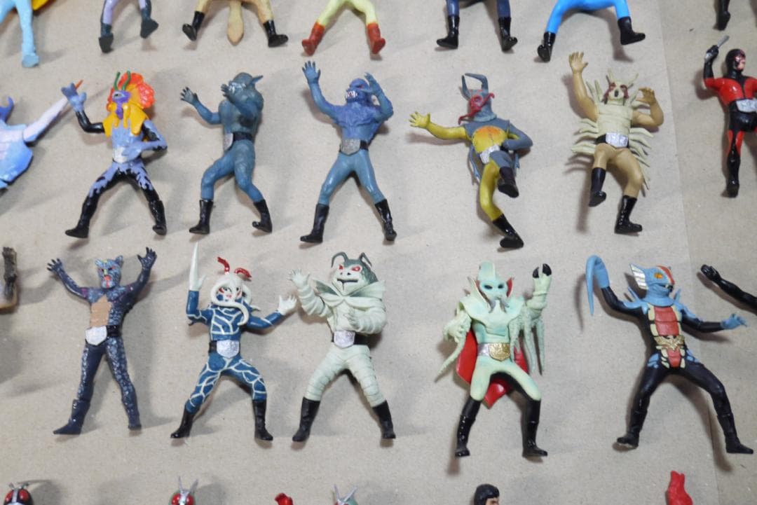 HG 仮面ライダー 旧1号 旧2号もの 怪人 戦闘員 サイクロン 72体 - メルカリ