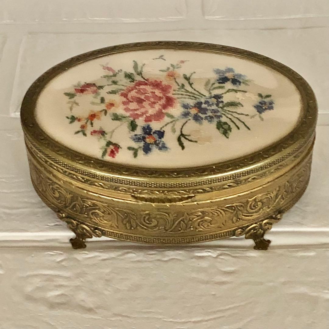 美品＊希少∮英アンティーク＊プチポアン＊プチポワン＊時計 ブラシ