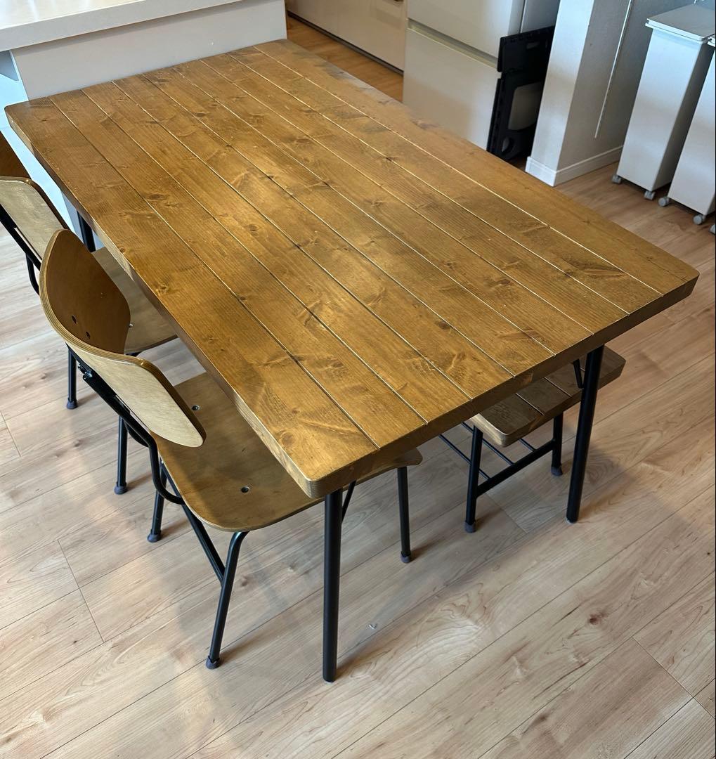 NITORI ニトリ ダイニングテーブル 椅子 ベンチ セット