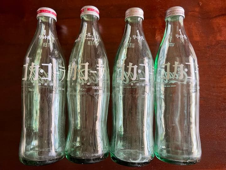 コカコーラ1Lリユース瓶 4本セット