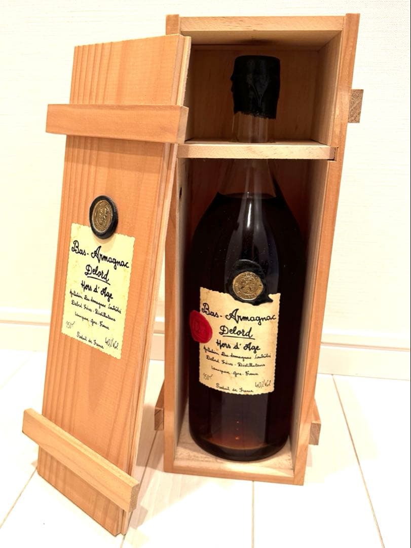 フランス産 Bars Armagnac Delord Hors d'age