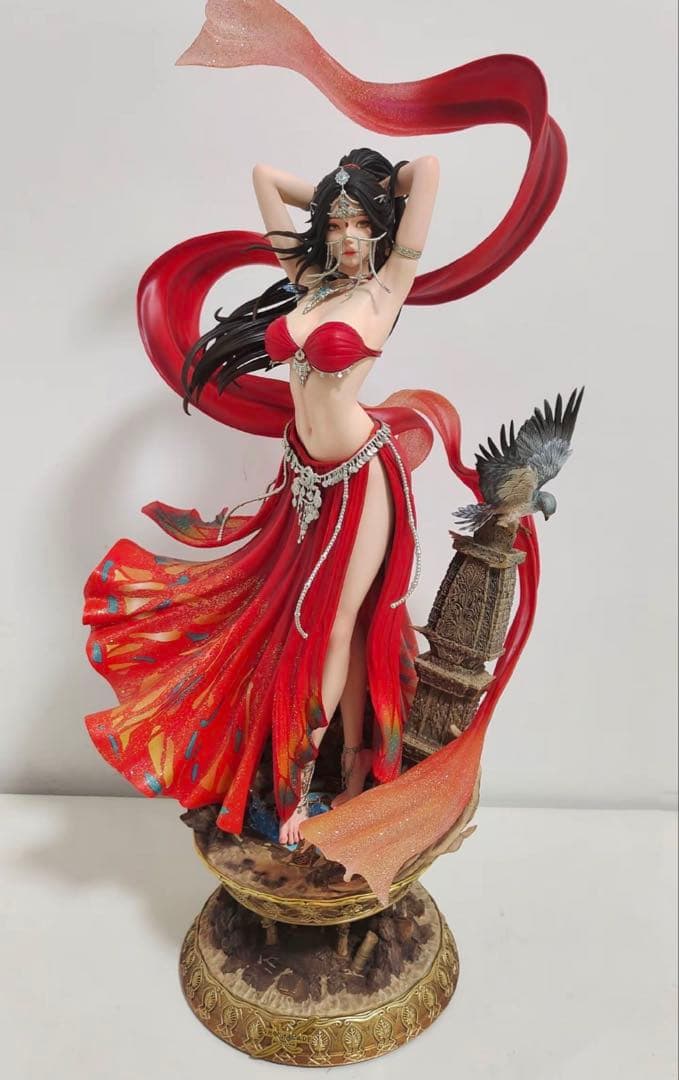 鬼刀シリーズ TES 風鈴フォンヤオ姫海琴の煙風鈴アスミ スタチュー フィギュア