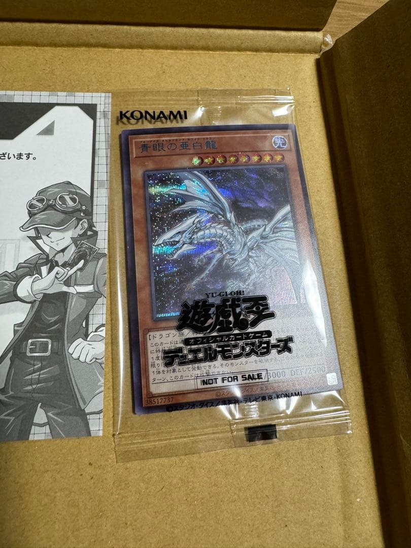 遊戯王 OCG 青眼の亜白龍 シークレット  SPECIAL BLUE Ver.