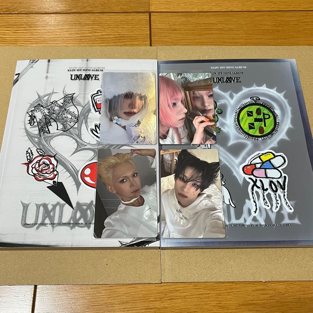 開封済】XLOV UXLXVE トレカ4枚付 - メルカリ