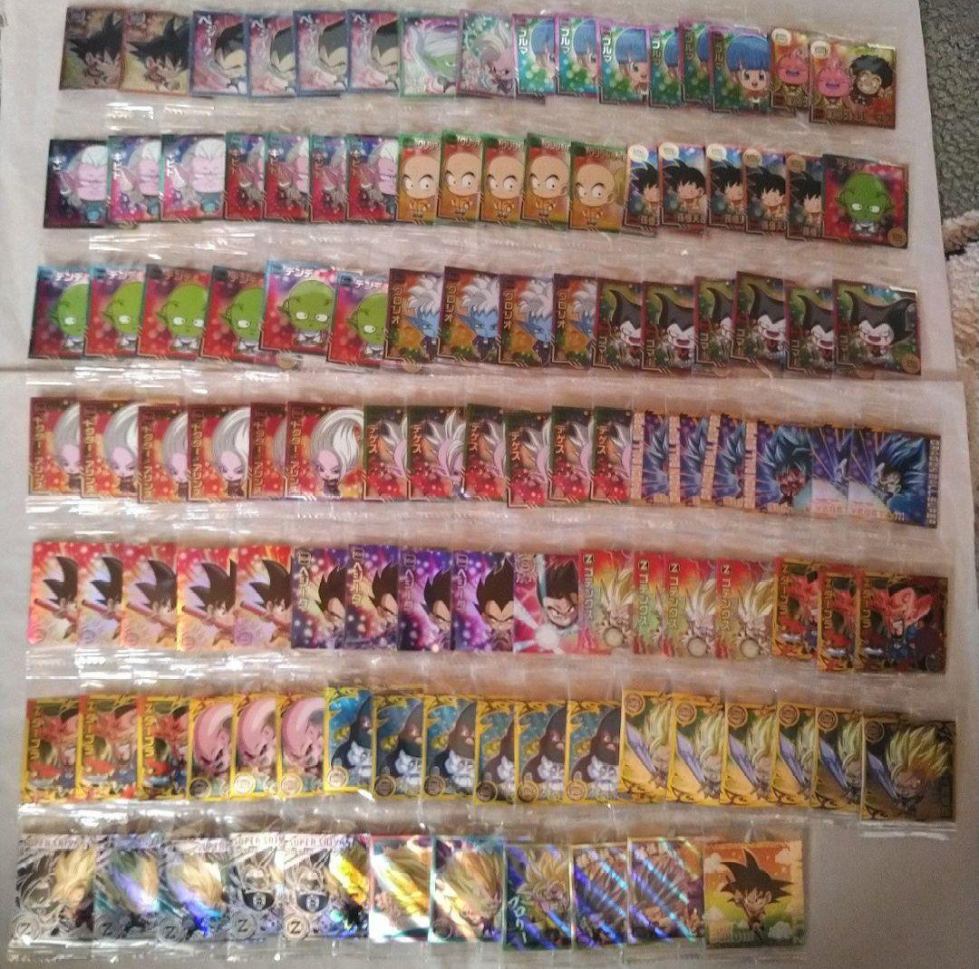 ドラゴンボール ウエハース シール 食玩 超戦士ウエハースシール 他 1285枚