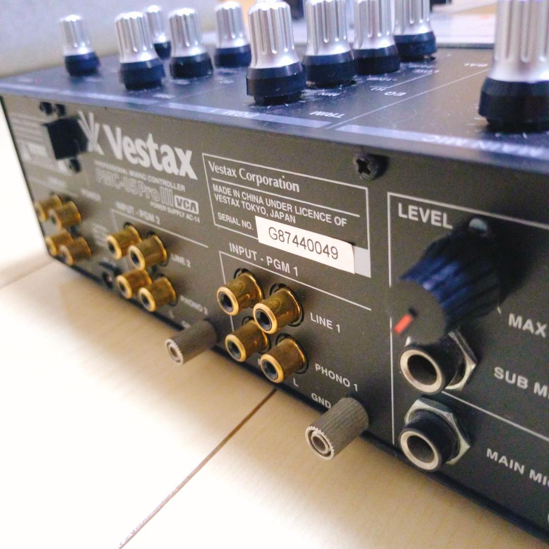 美品 Vestax PMC-05 Pro Ⅲ VCA ミキサー フェーダーメンテ