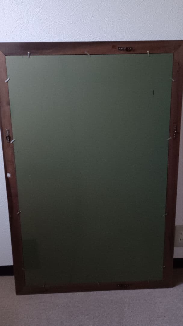 佐藤勝彦 富嶽【天地春 】墨彩画 印有 額サイズ約107x73cm 真作