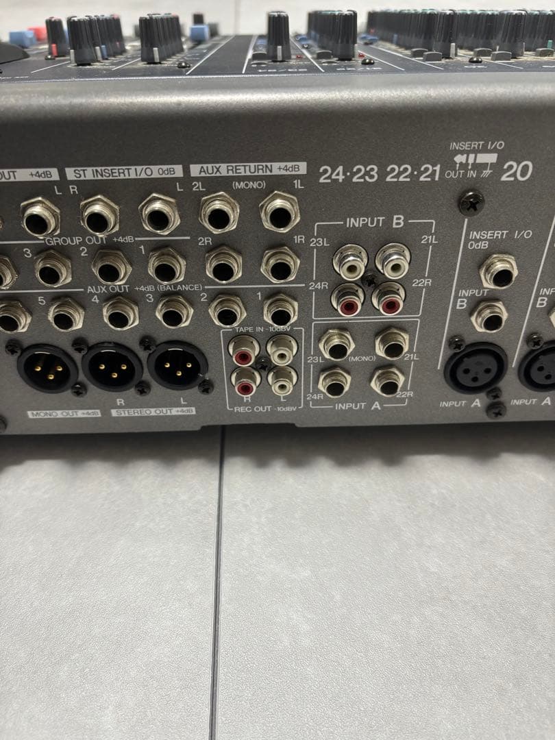 【送料無料】YAMAHA ミキシングコンソール GF24/12 アナログミキサー