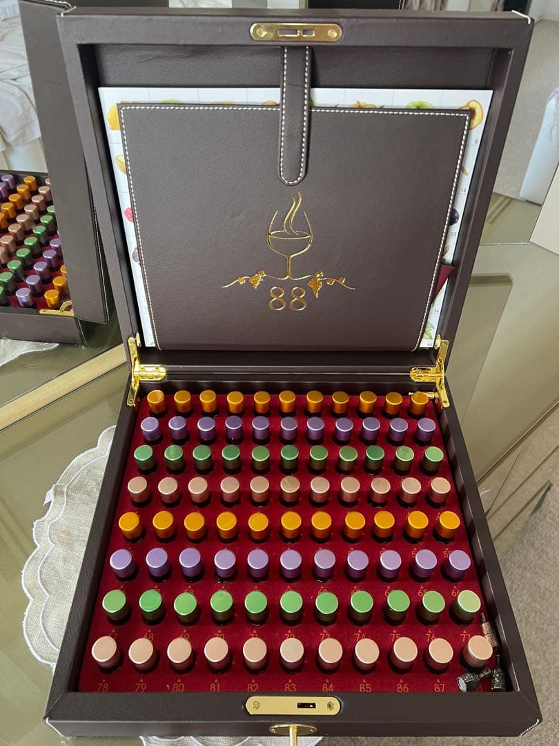 アロマスター』ワインアロマキット – 88種類（日本語版）