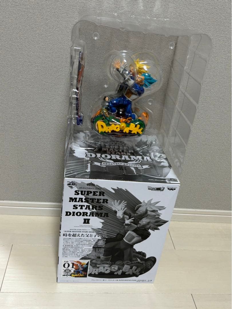 ドラゴンボール　一番くじ　フィギュア　ベジータ＆トランクス 親子ギャリック砲