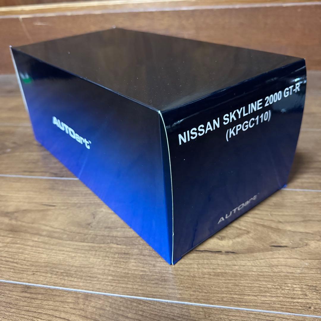 未開封 オートアート 1/18スカイライン GT-R ケンメリ ホワイト