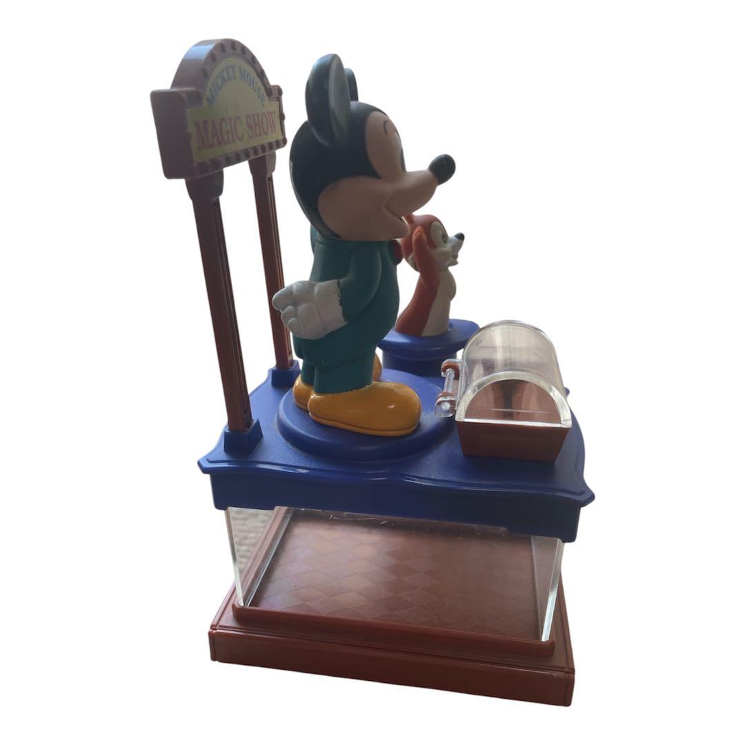 ディズニー テンヨー ミッキー チップ マジックショー バンク 貯金箱