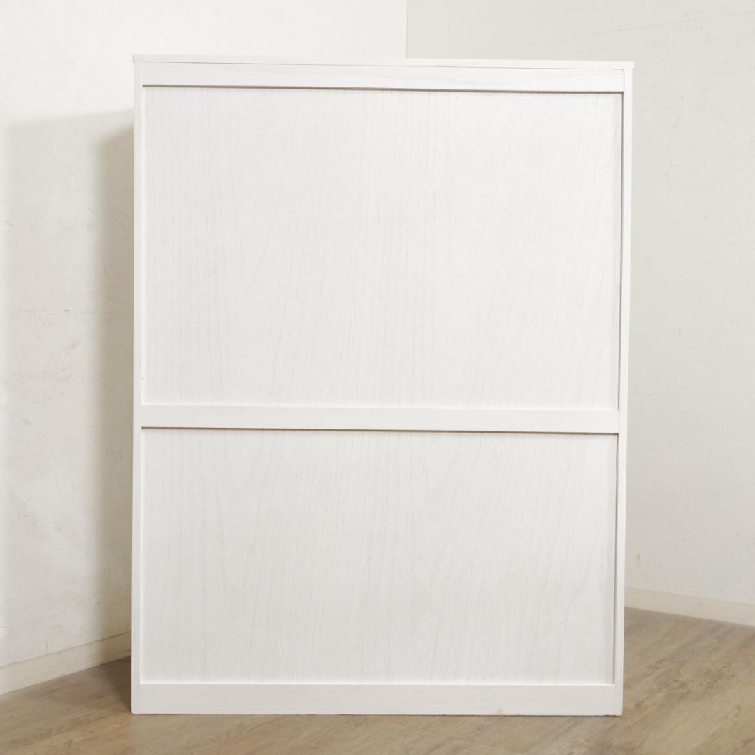 雪(*^^*)様専用白家具 洋タンス チェスト 9段11杯