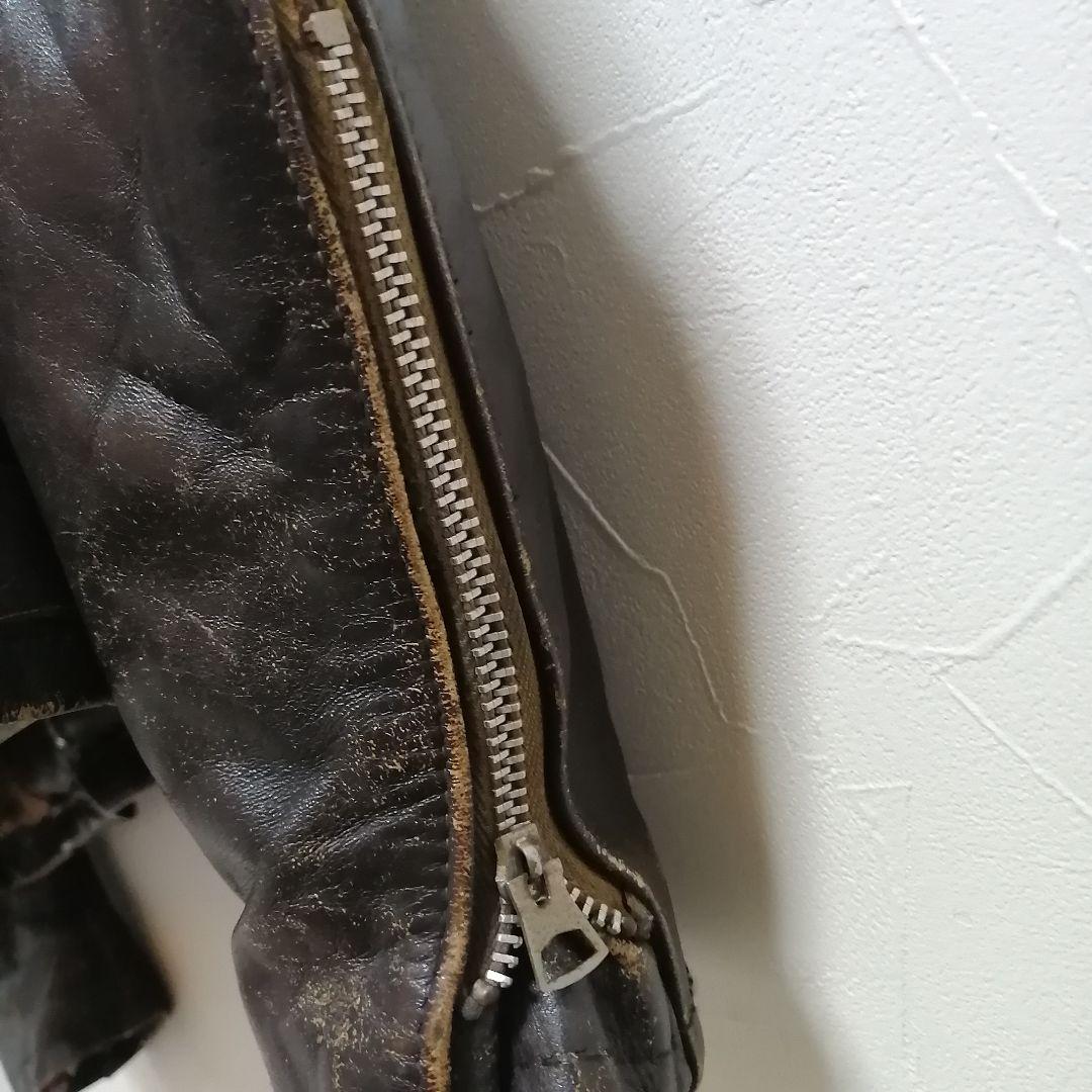 70s SCHOTTショット シングルライダース ボアライナー TALONZIP