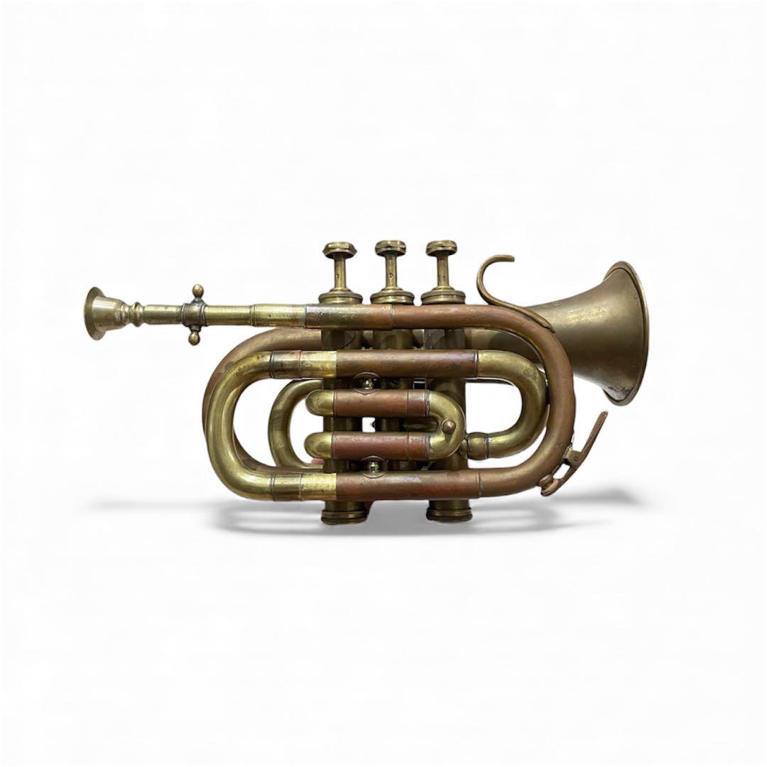 【希少品】BESSON LONDON W.C.2 ポケットトランペット　ミニ