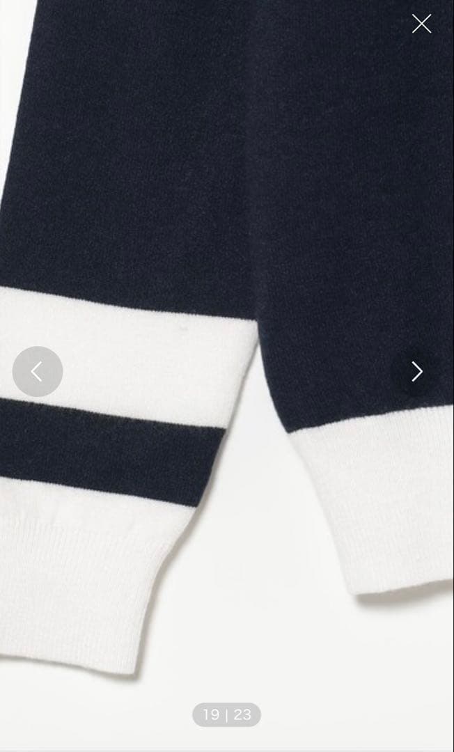 【一度のみ使用・極美品】BEAMS GOLF ニット　モックネック　Lサイズ