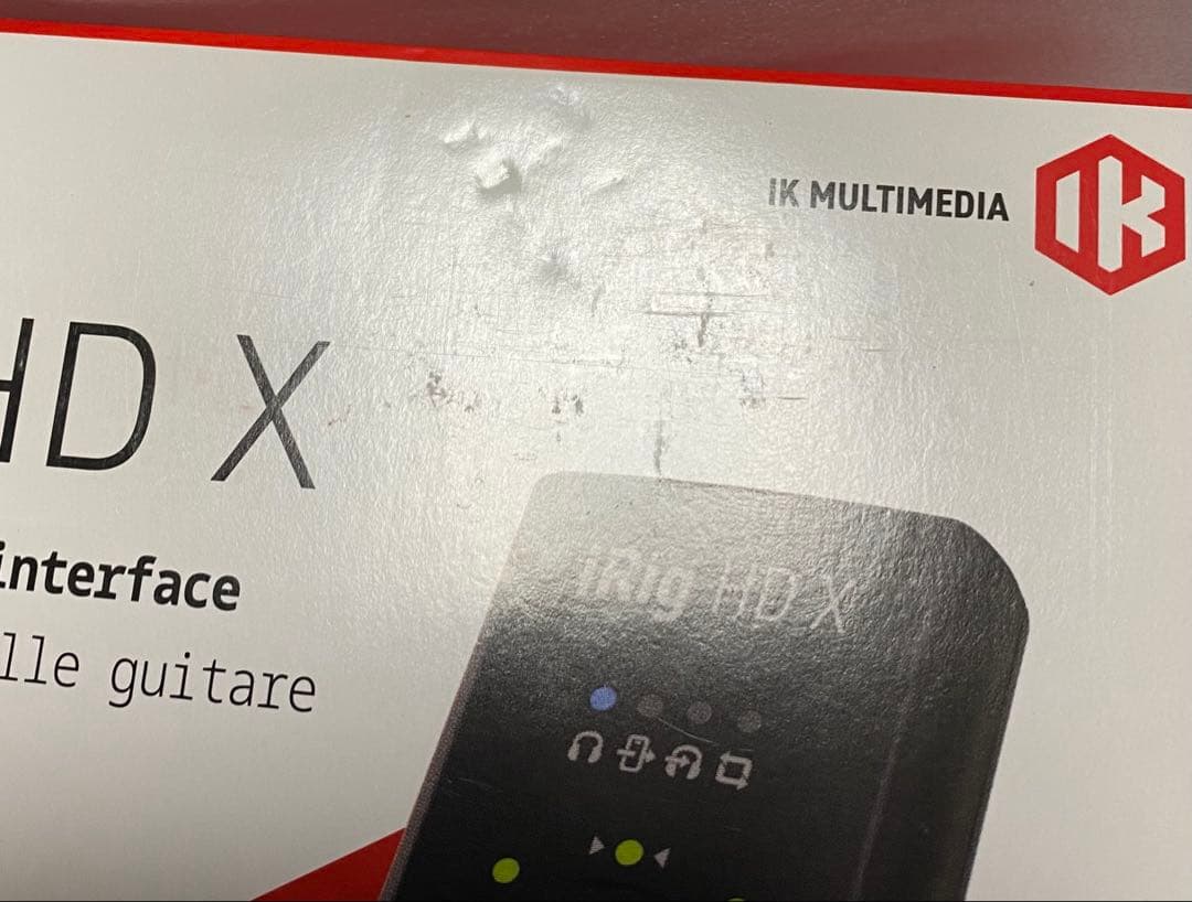 【未使用品】iRig HD X 【外箱キズあり】