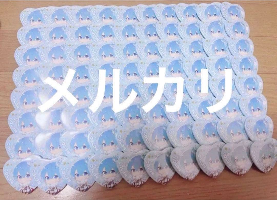 ころんくんクリスマスデフォ缶バッジ ハート缶 痛バ 2022 winter 冬