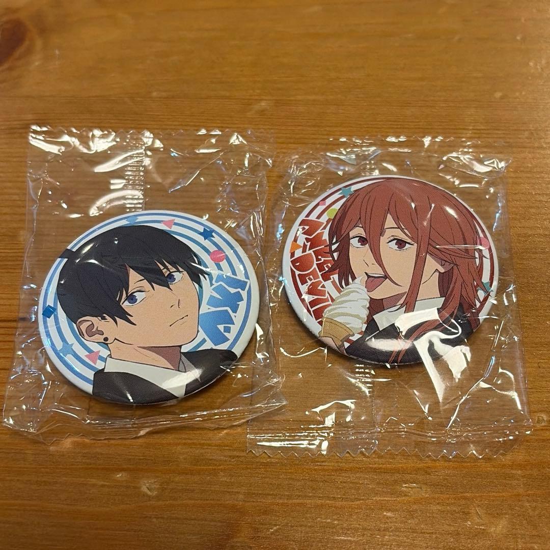 JF2026先行販売 チェンソーマン レゼ篇 缶バッジ 天使の悪魔 早川アキ