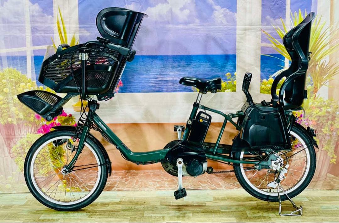 超特価！ギュット12AH⭐️パナソニック子供乗せ電動アシスト自転車Y2736