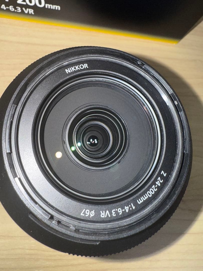 美品 NIKKOR Z 24-200mm f/4-6.3 VRレンズ