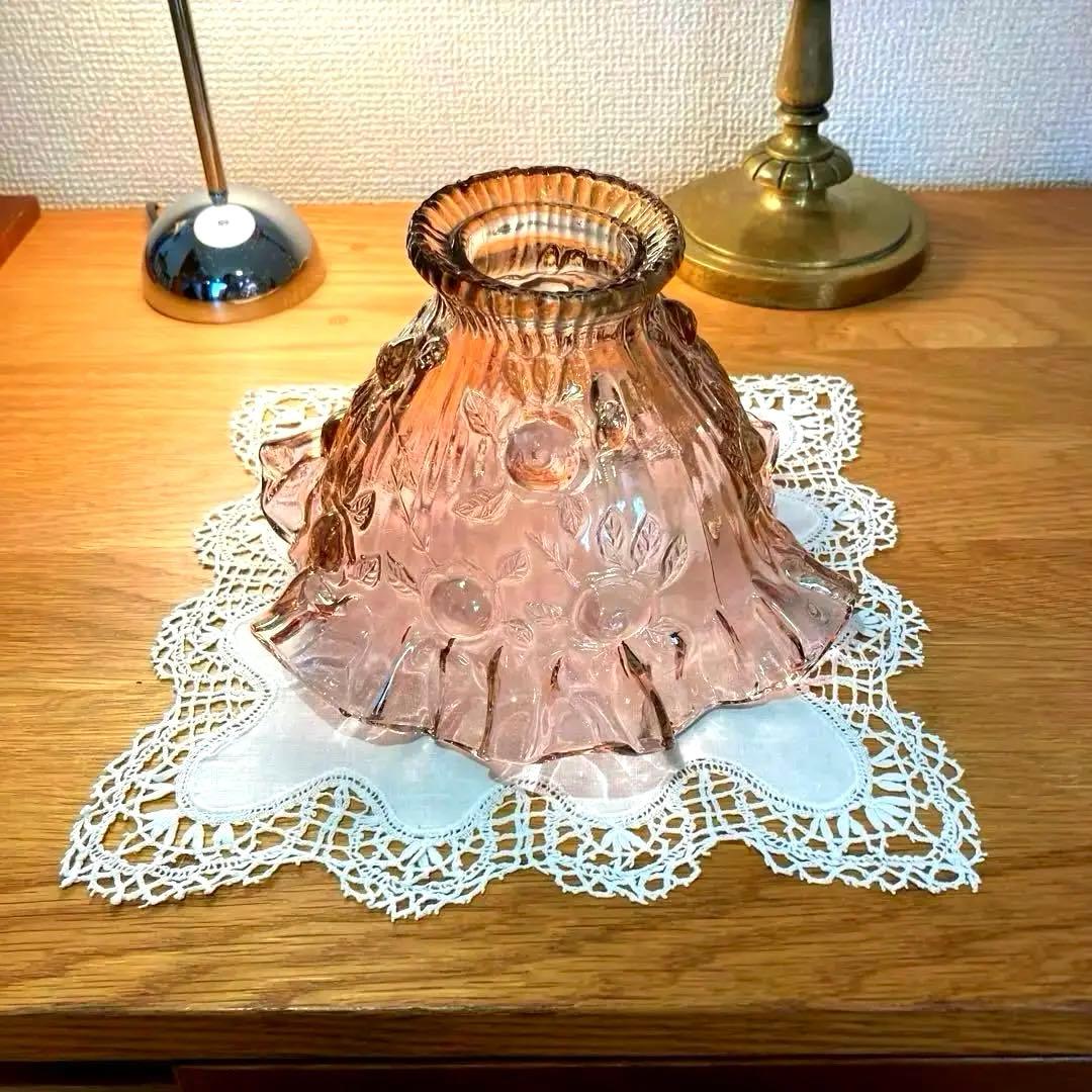 フェントンランプシェードアンティークオパールセント