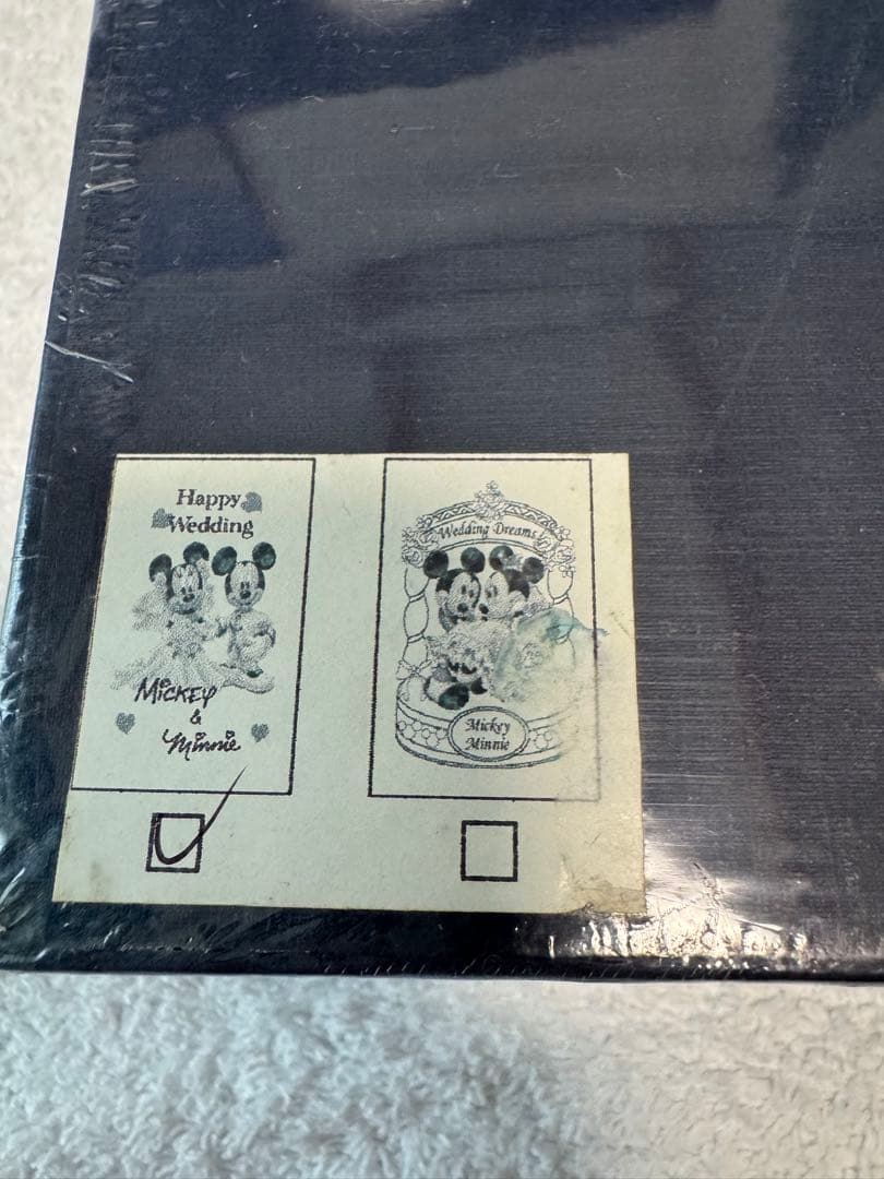 Disney 黒いボックス 未使用 シュリンク付