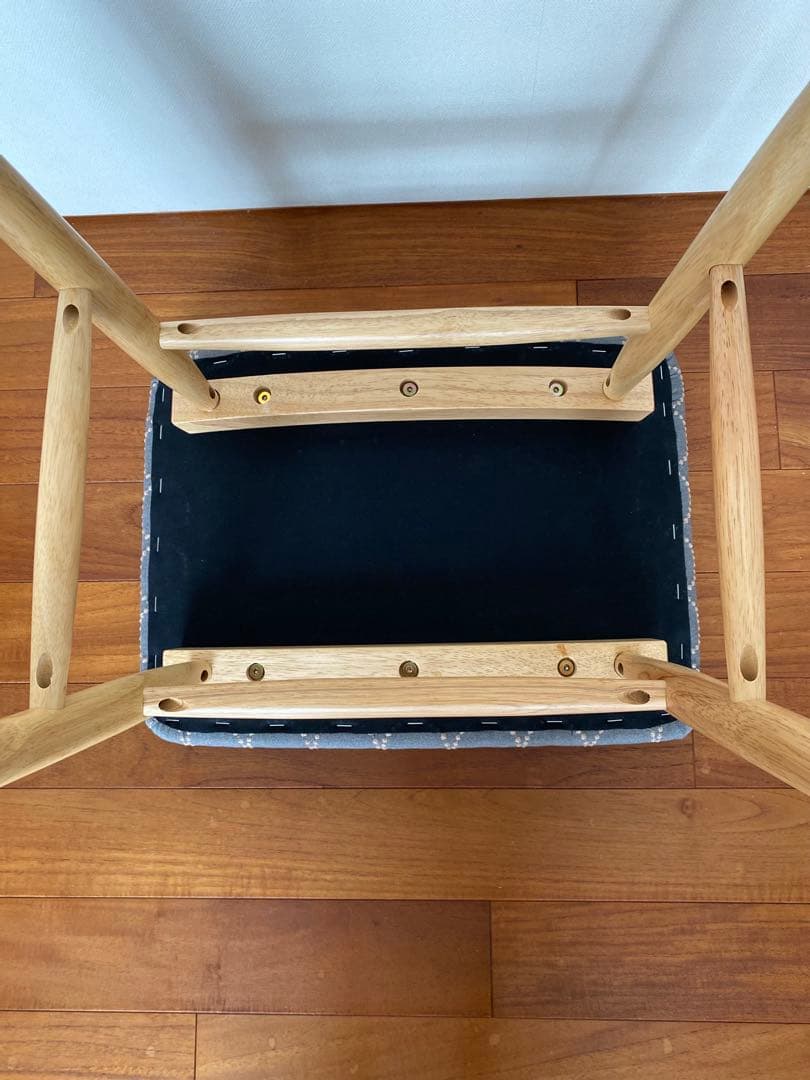 【まみ】ミナペルホネン タンバリン dop ブルー スツール