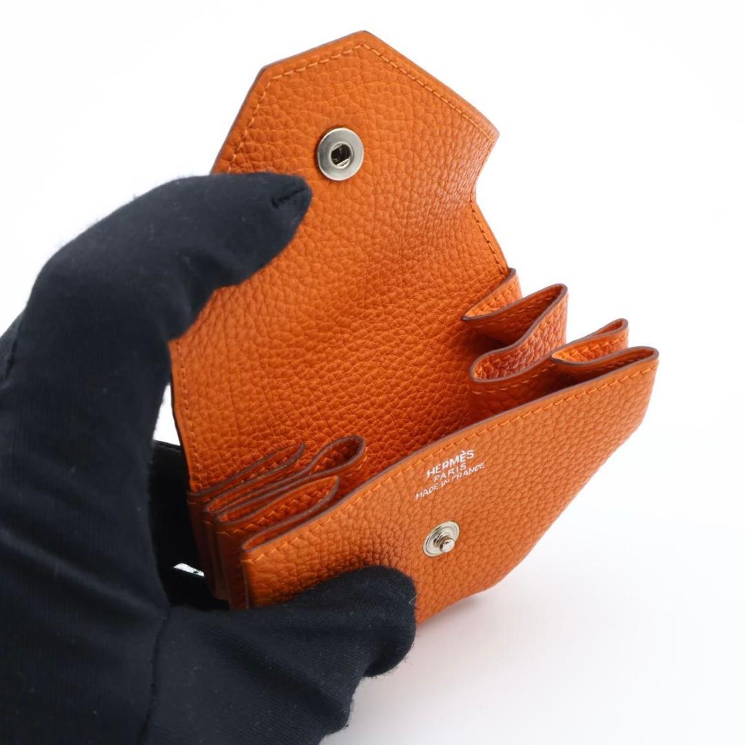 【未使用級】HERMES ルヴァンキャトル　トリヨン　ケース　オレンジ