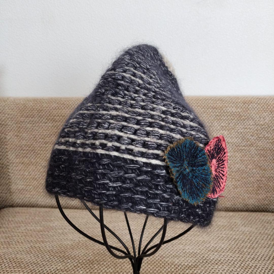 mina perhonen × hitomi shinoyamaニット帽 - メルカリ