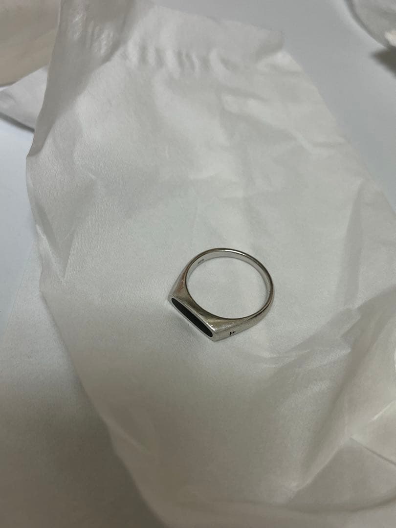 アクセサリー TOMWOOD Mario Ring Onyx