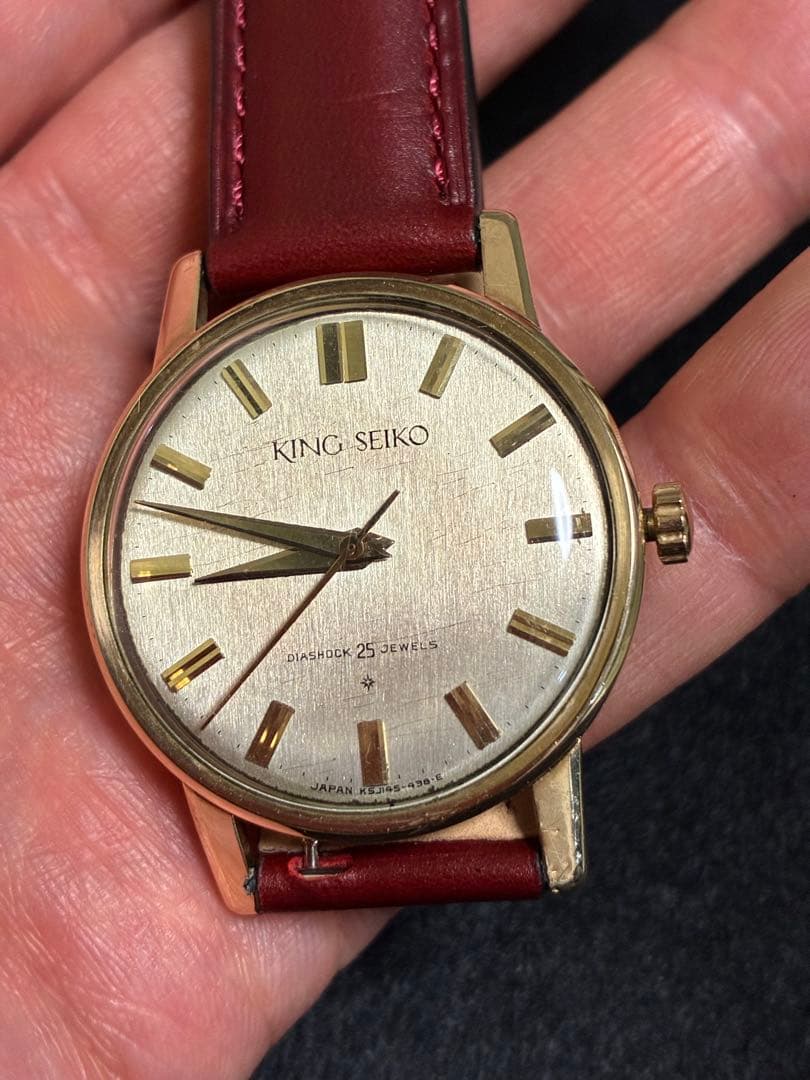 キングセイコーファースト　手巻き25石　SD ダイヤル