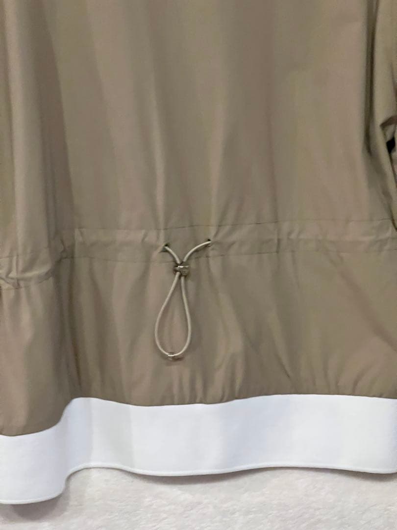 gfore 軽量ベージュジャケット ハーフジップ