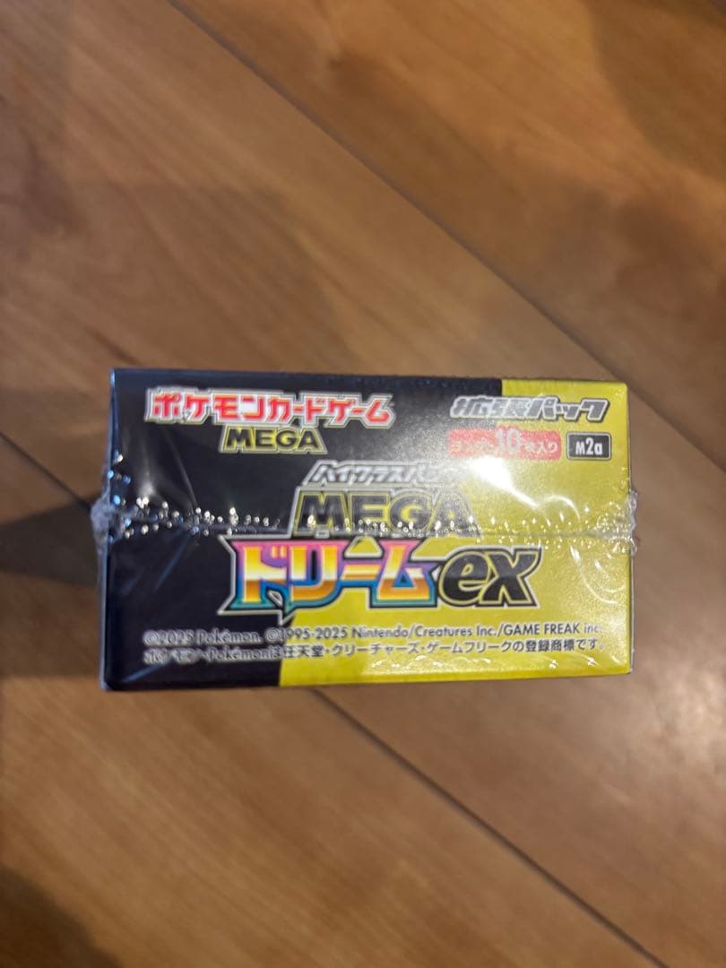 ポケモンカード MEGA ドリームEX BOX シュリンク付き！