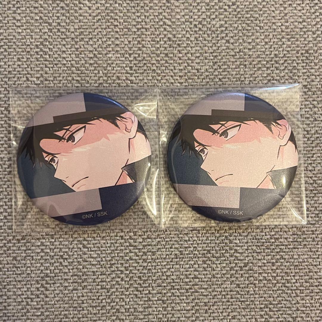 ギヴン 上ノ山立夏 缶バッジ ギヴン展 - メルカリ