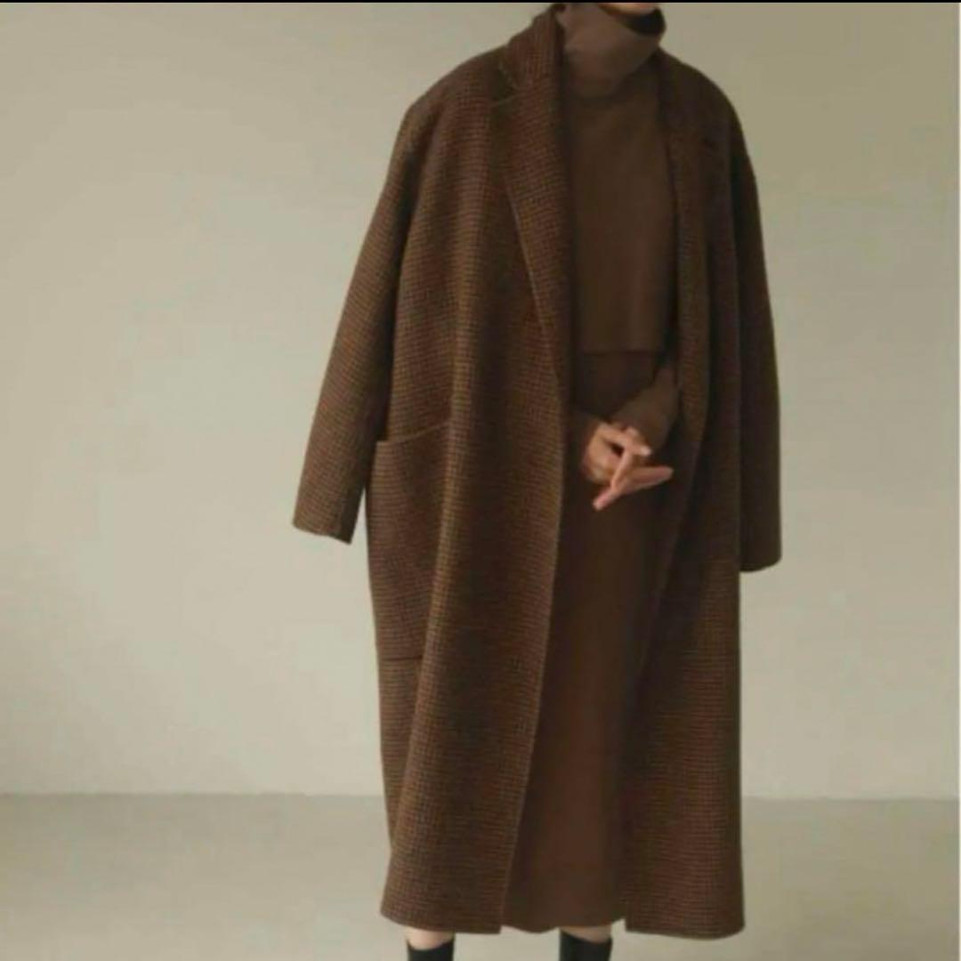 TODAYFUL トゥデイフル オーバーチェックコート サイズ36 - メルカリ