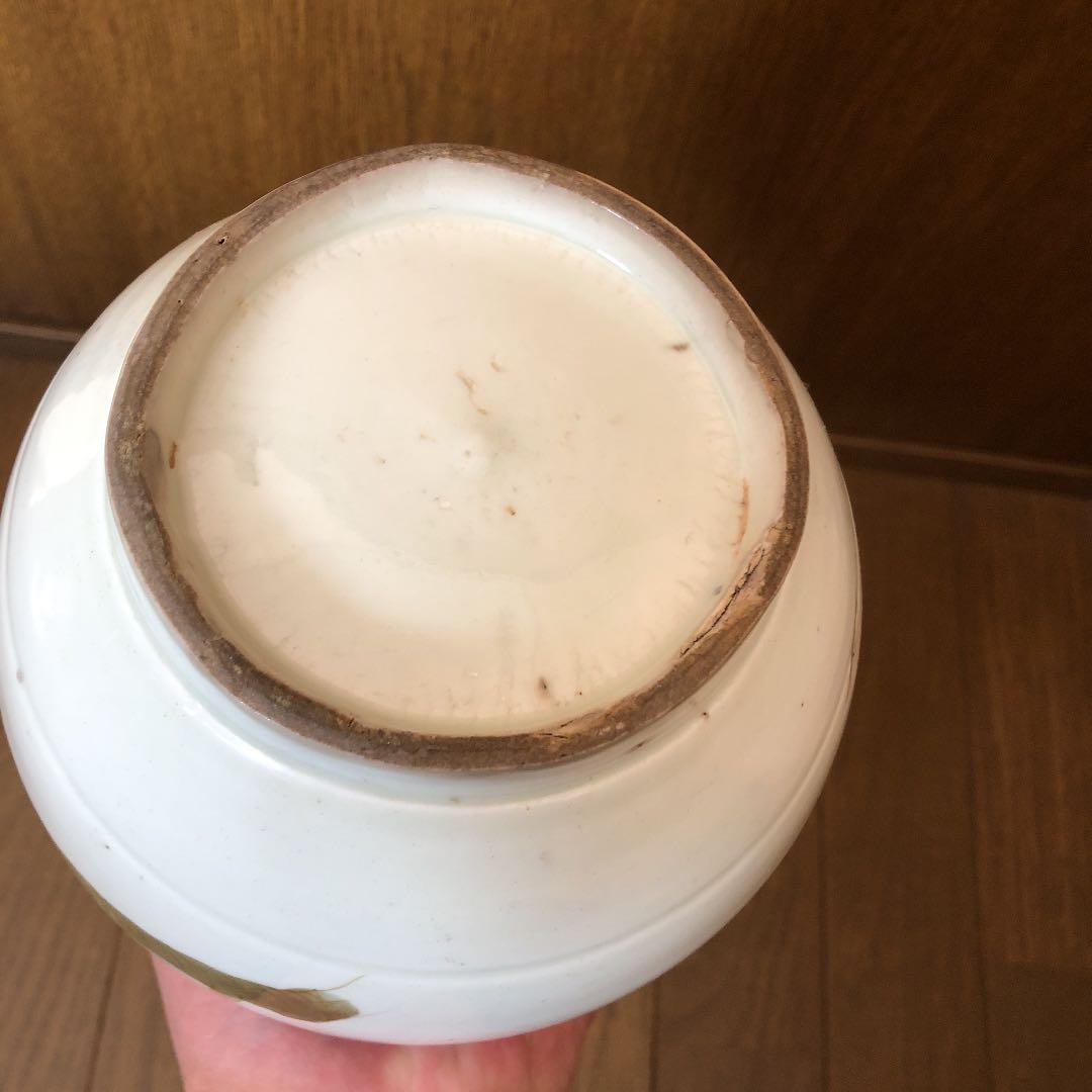 花図徳利（木箱付）・骨董・アンティーク・古伊万里