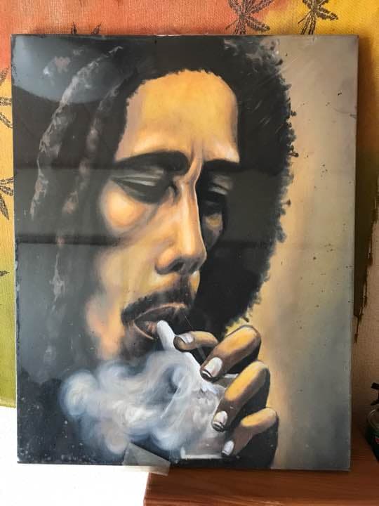 ボブ マーレーART油絵