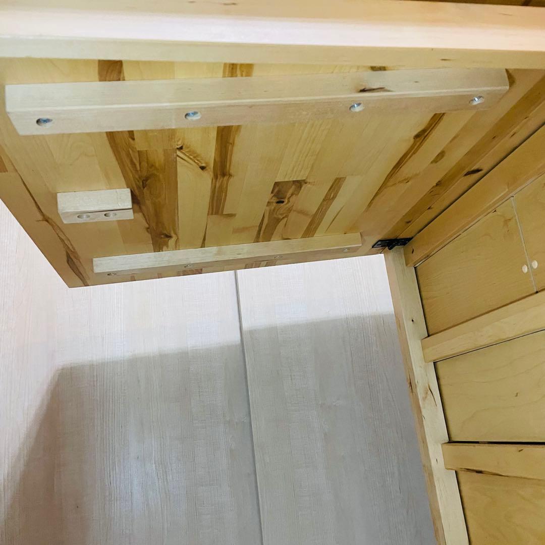 IKEA NORDEN ノールデン ダイニングテーブル 折り畳み 引き出し付き