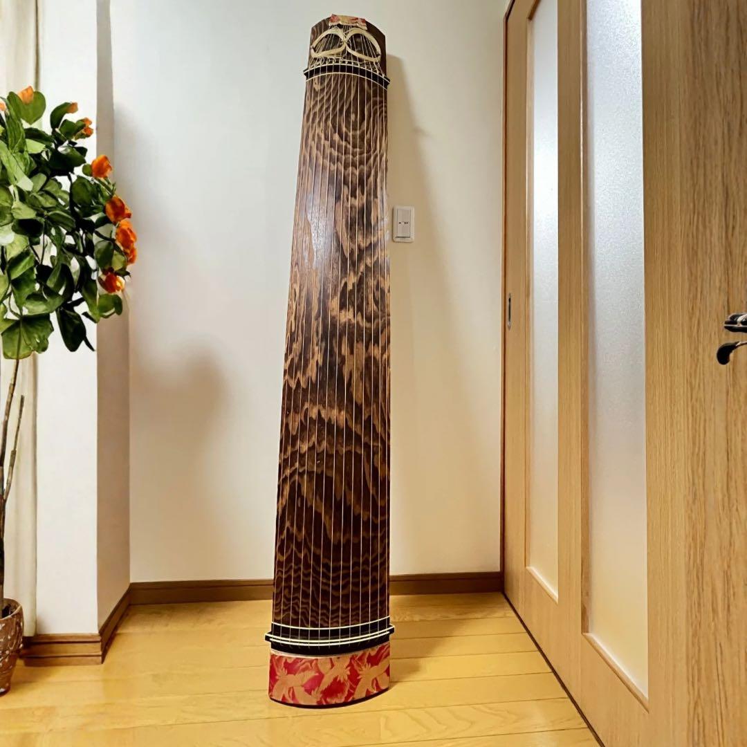 筝一式セット 爪 楽譜 筝カバー 譜面台付き和楽器 伝統楽器