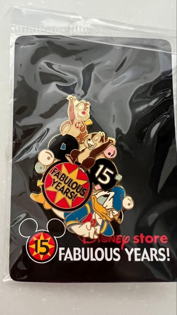 【限定】ディズニーストア15周年 ピンバッジ11点セット 新品未開封コレクション