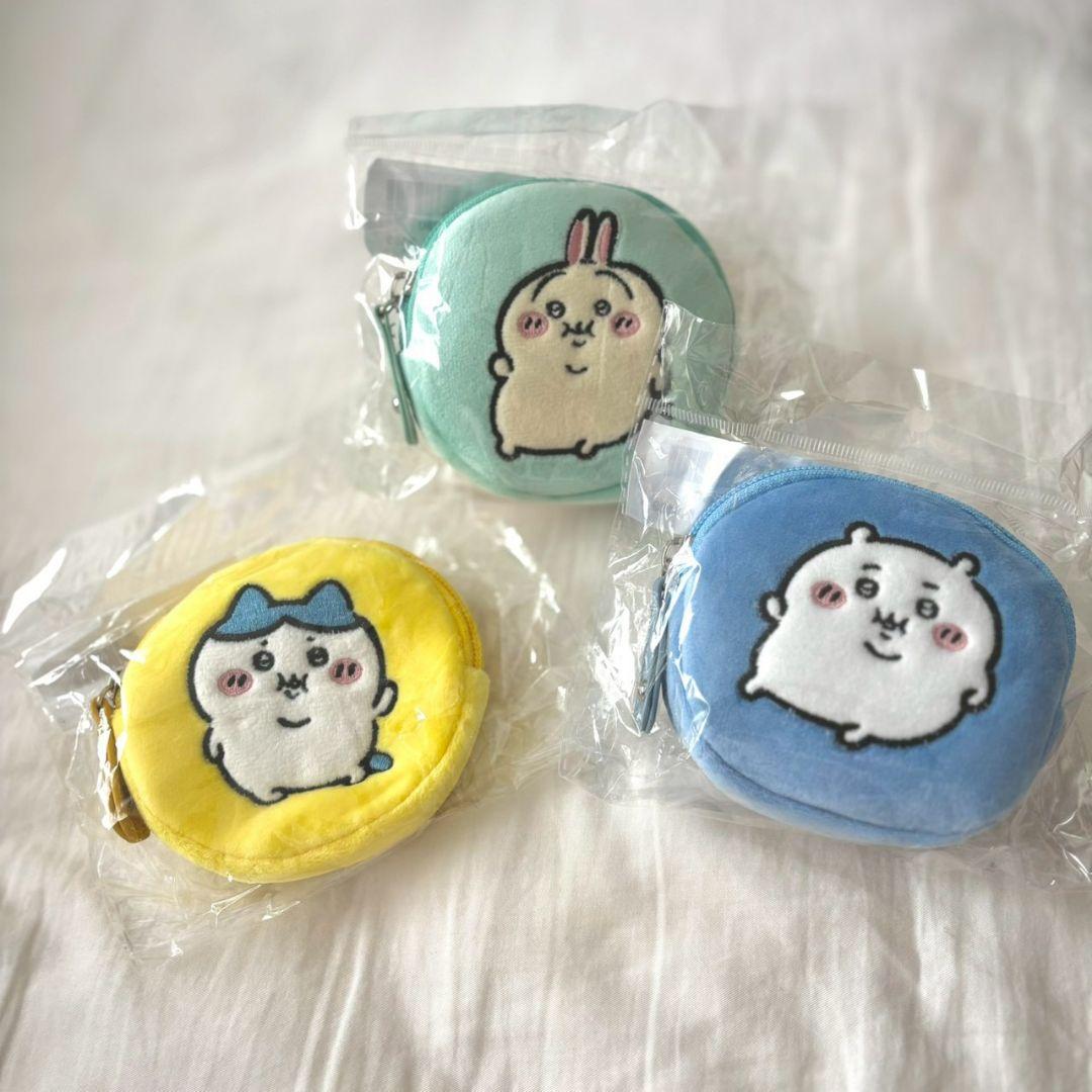 2026台湾セブンイレブン限定】 ちいかわ ぽっちゃりポーチ 3点セット