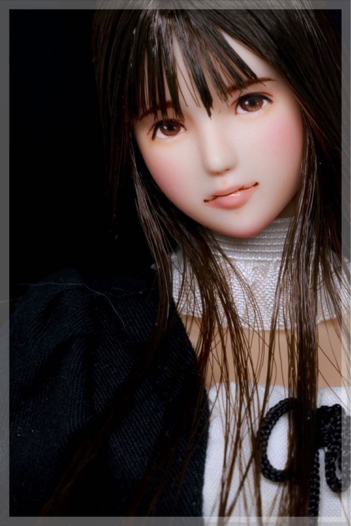 ♪♪ 1/6 ドール カスタムドールヘッド 玲希空 (れのあ) ♪♪