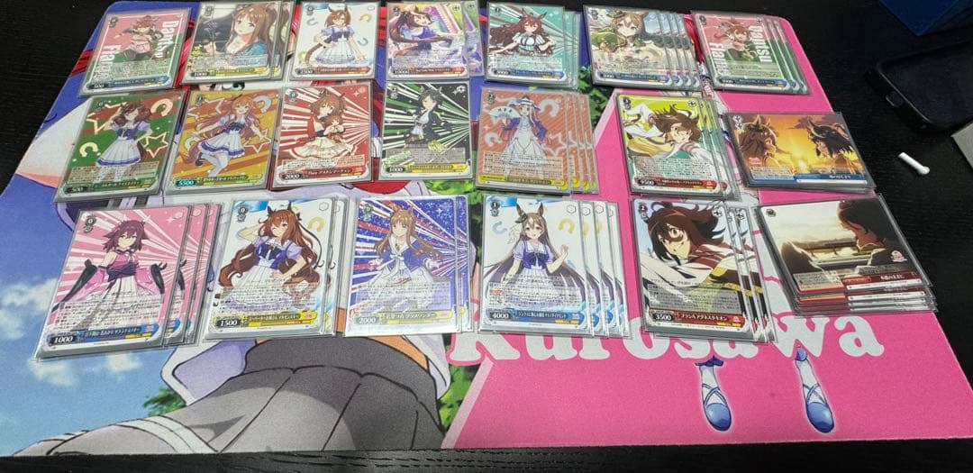 ヴァイスシュバルツ　ウマ娘ストブ扉 枝、宝パーツ ヴァイスシュバルツ ウマ娘 宝ストブデッキ 扉枝パーツセット