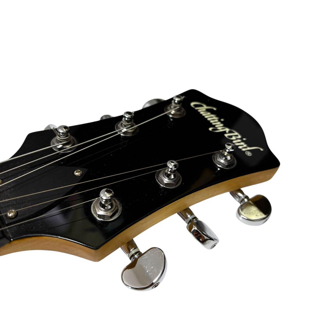 【良品】Chatting Bird エレキギター モッキンバードタイプ ピンク