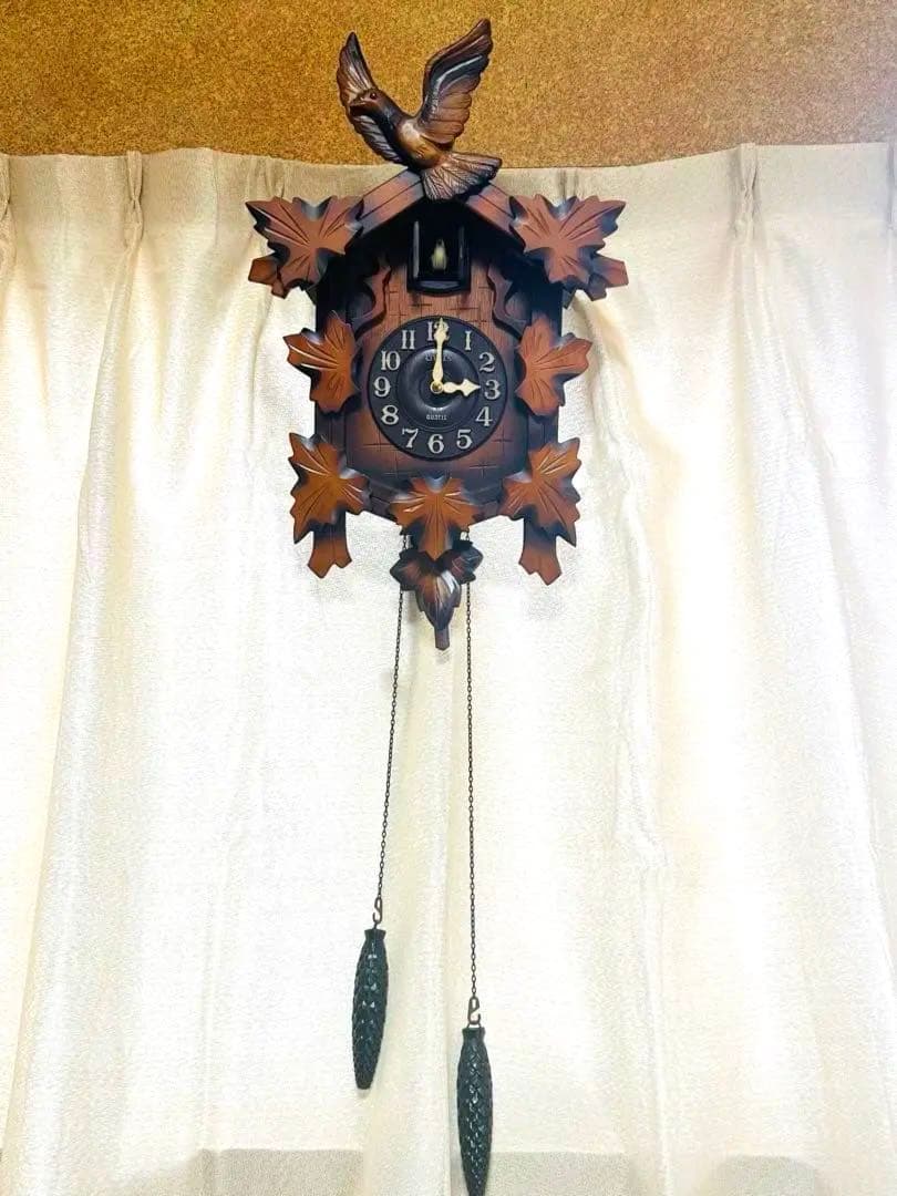 鳩時計 振り子時計 壁掛時計 CITIZEN RHYTHM