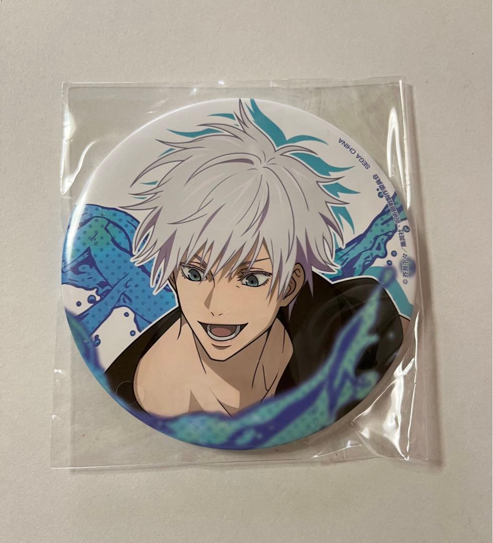 呪術廻戦 セガ ラッキーくじ SPLASH×BATTLE 五条悟 缶バッジ 等