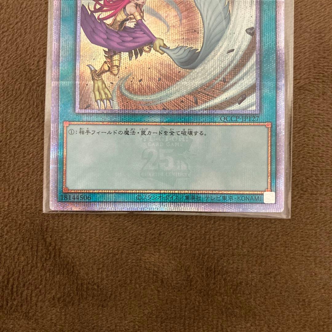 早い者勝ち!!!遊戯王 ハーピィの羽根帚 絵違い 25thシークレットレア